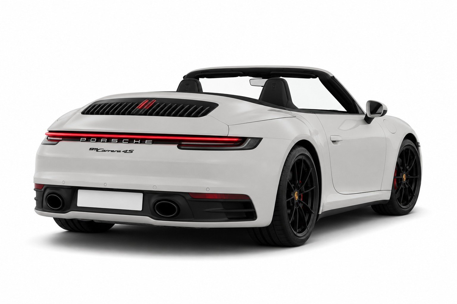 Porsche 911 Carrera 4S Cabrio — Vue arrière