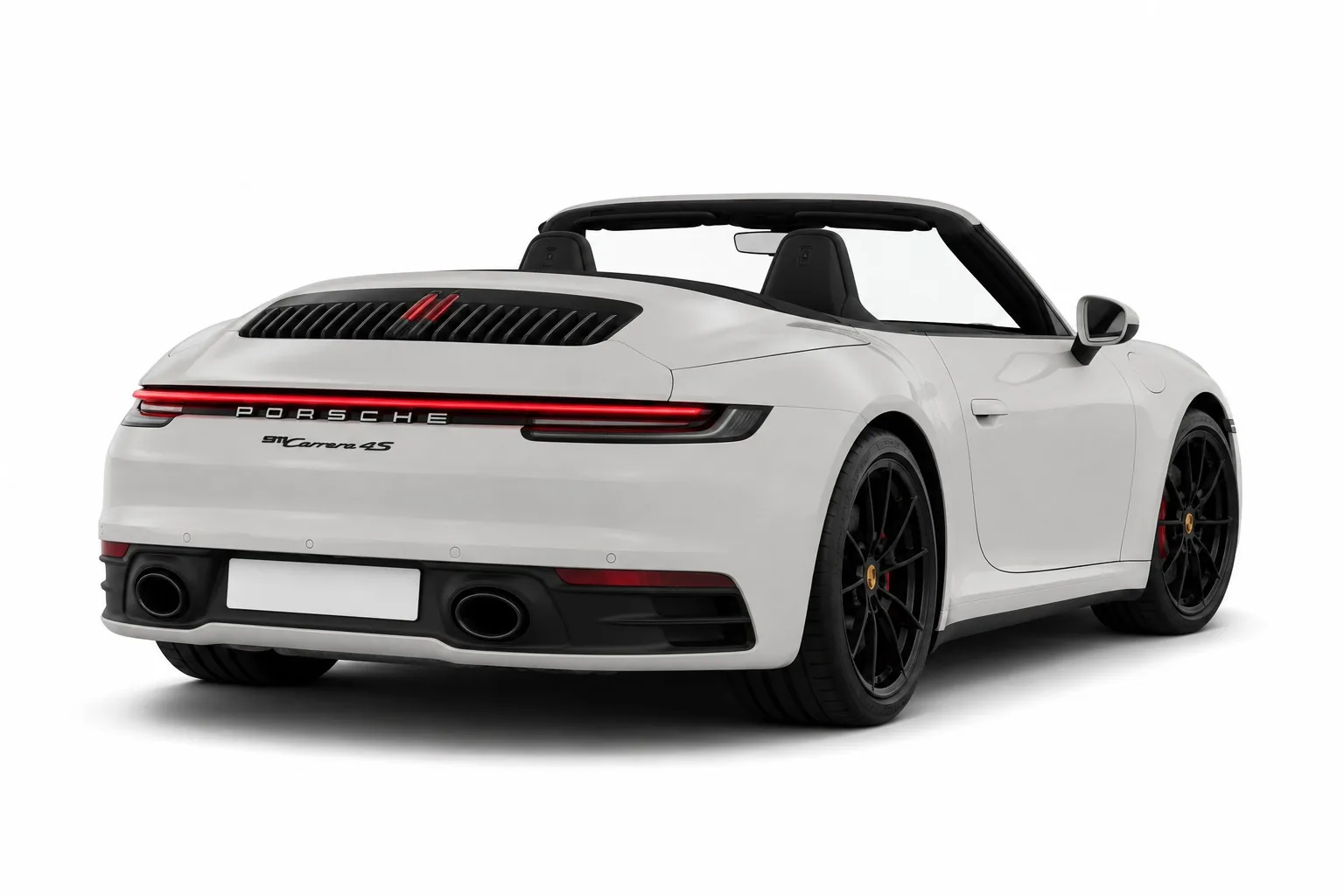 Porsche 911 Carrera 4S Cabrio — Vista posteriore